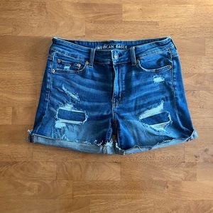 American Eagle Midi Denim Shorts - Sz 10